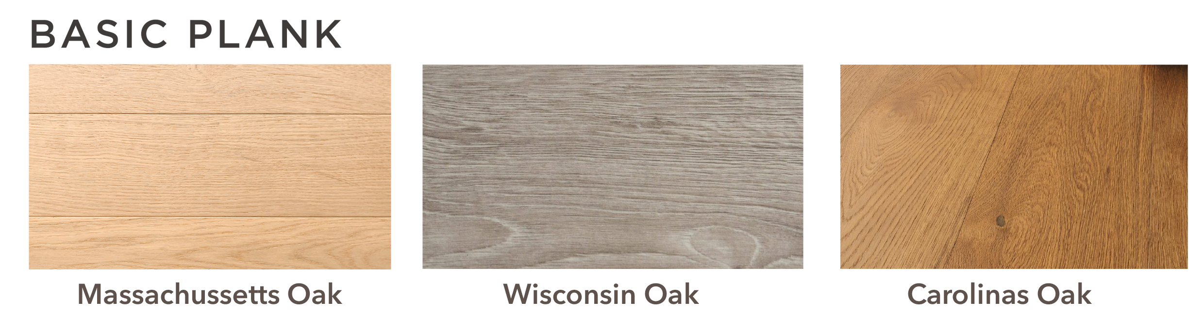 Oak basic plank