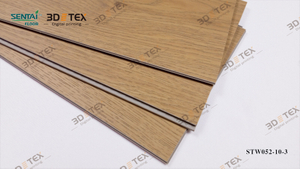 Sentai 3d Tex Digital Printing Spc Floor Plastic Floor Waterproof Wood Color Luxury Printing Vinyl Plank Flooring
