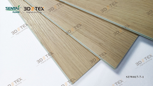 Sentai wood Plastic Vinyl marble indoor waterproof material luxury vinyl flooring laminate 6mm Walnut digital printing floor