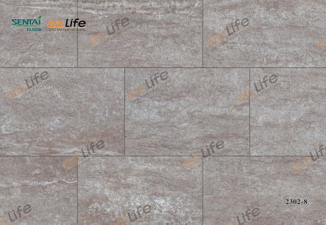 Sentai Stone Plastic Vinyl marble indoor waterproof material luxury vinyl flooring laminate 6mm class 2302-8
