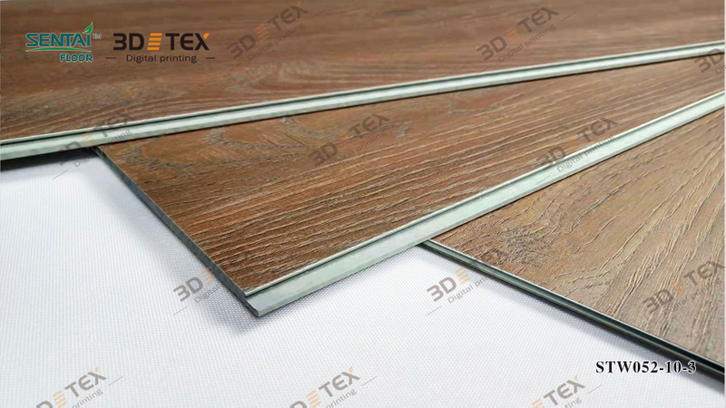 Sentai Spc Floor Plastic Floor Waterproof Wood Color Luxury 3d Tex Digital Printing Vinyl Plank Flooring Spc Flooring Click