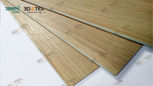 sentai 3d tex Vinyl Wooden Texture Pvc Flooring engineered wood flooring sentai spc new design WSPC smoked digital printing Oak engineered real wood oak flooring