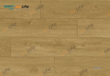  Sentai engineered oak timber flooring super water-resistance spc flooring 136-15