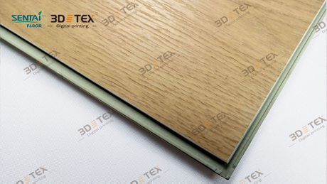 Sentai Spc Floor Good Price 5mm Click Spc Digital Printing 3d Tex Flooring 0.5mm Wear Layer Engineered Vinyl Flooring Plank
