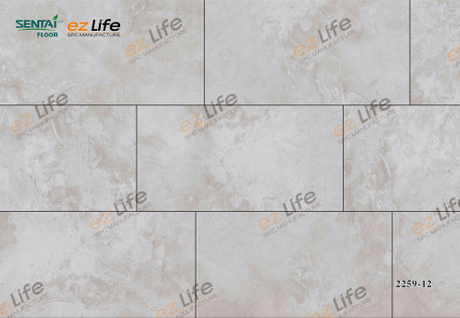 Sentai Stone Plastic Core UV Coating Vinyl marble indoor waterproof material Household Pvc Plastic Floor 2259-12