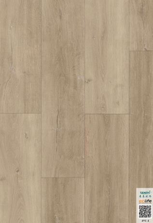 Sentai Spc Floor New Design Waterproof Cheap Plastic Interlocking Flooring Tile 491-4