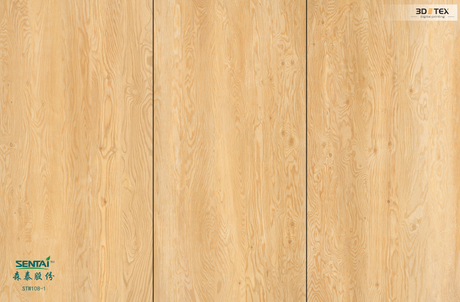Sentai Digital Printing Flooring Vinyl Wooden Texture Spc 3d Tex Flooring Vinyl Luxury Flooring