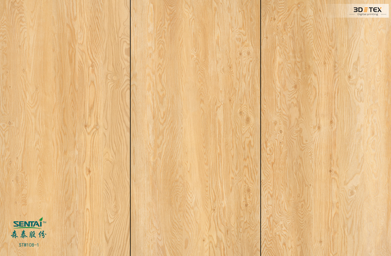 Sentai Digital Printing Flooring Vinyl Wooden Texture Spc 3d Tex Flooring Vinyl Luxury Flooring