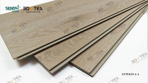 wood panel flooring wood plastic wood plastic composite board Engineered Vinyl Plank 3d-tex digital printing flooring