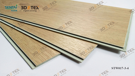 Sentai Wood Plastic Digital Printing Core UV Coating Vinyl Marble Indoor Waterproof Material Household Spc Laminate Flooring