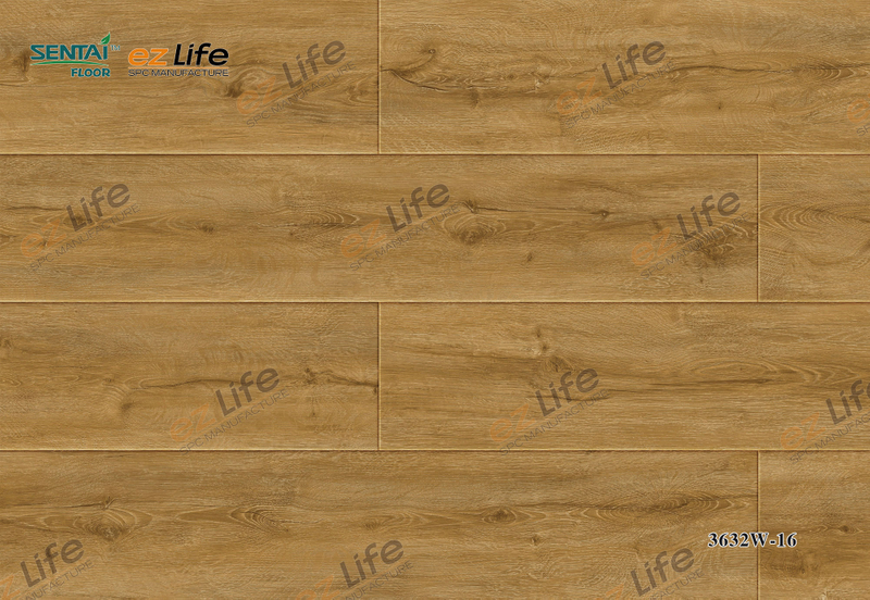 Factory Direct Waterproof Thick And Wear-Resistant Household Pvc Plastic Engineered Wood Flooring 3632W-16