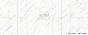 Sentai Spc FloorSTS-S20002 LVT Luxury Vinyl Tiles Decorative Plastic SPC Rigid Core PVC WPC Flooring3D Printing 