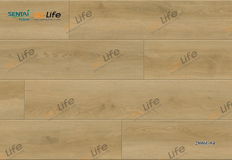 sentai made in china spc floor Good Price 5mm Thick PVC Flooring 0.5mm Wear Layer Vinyl Flooring Plank 2006l-04