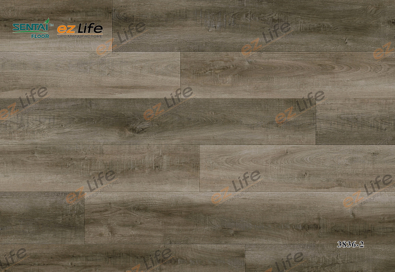 sentai spc new design wood plastic composite engineered wood spc flooring vinyl plank flooring laminate waterproof 3836-2